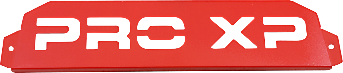 BikeMan Performance Exhaust Plate Red 17-325-R