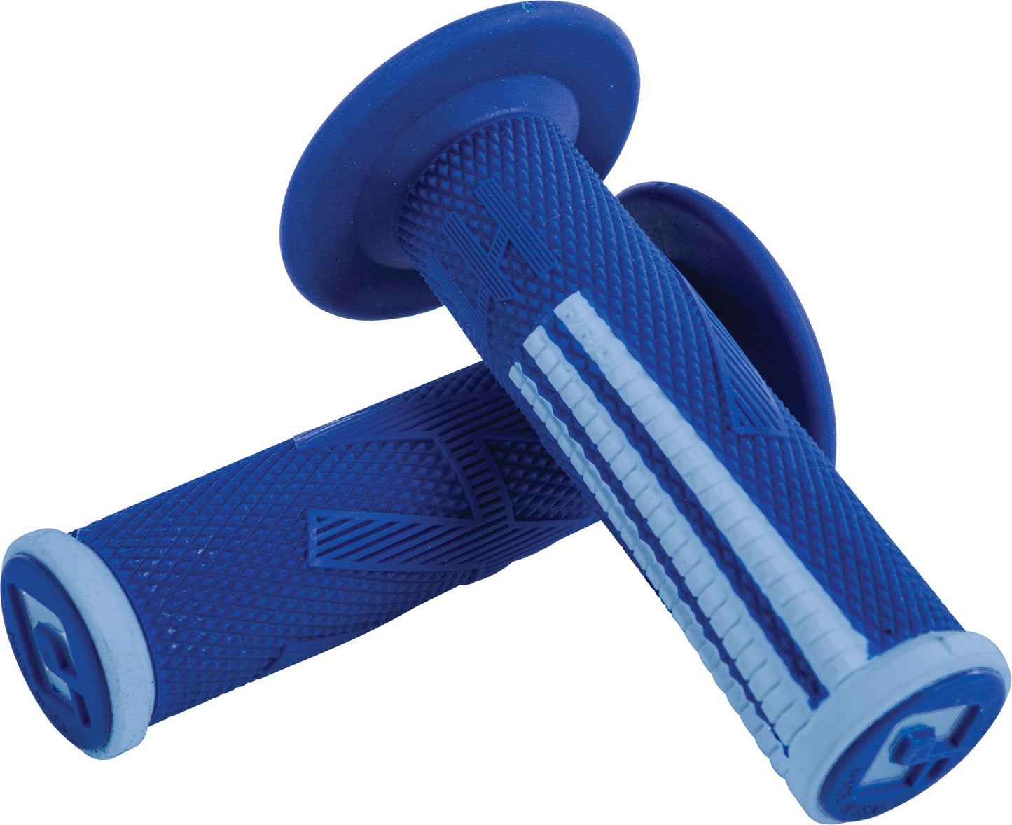 ODI Emig Pro V2 Lock-On Grips Blue/Light Blue H36EPDU