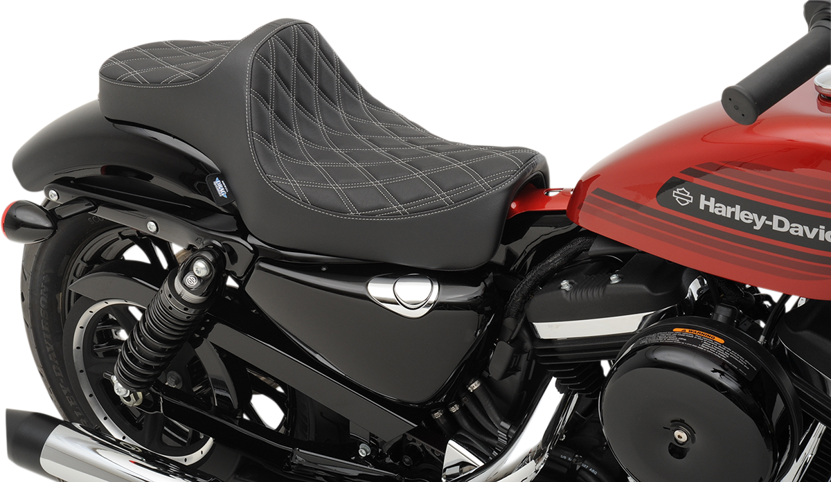 Drag Specialties Predator III Seat Double Diamond 0804-0735