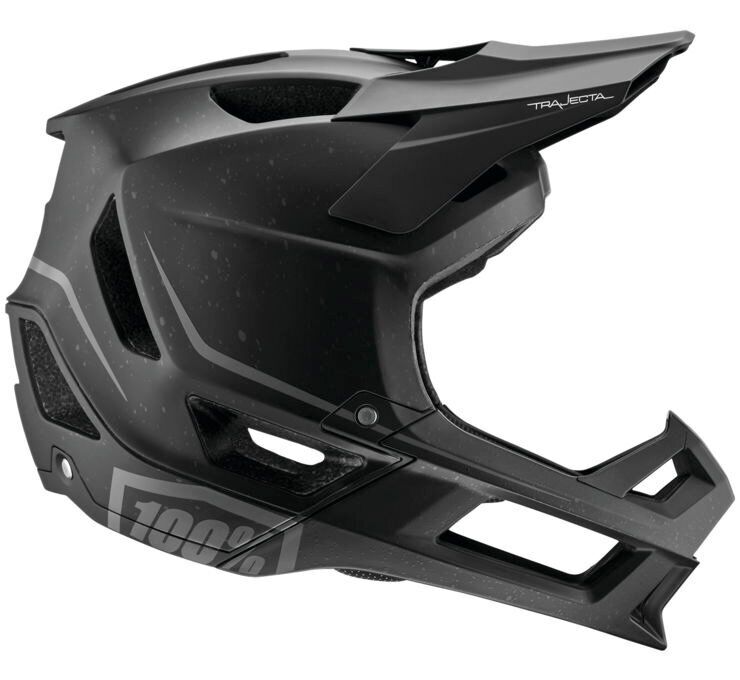 100% Trajecta Bike Helmet Black S 80021-001-10