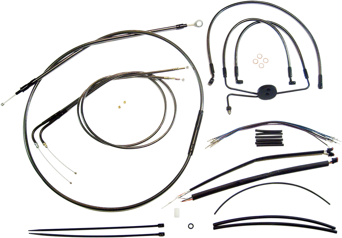 Magnum Designer Handlebar Installation Kits Black Pearl 487201