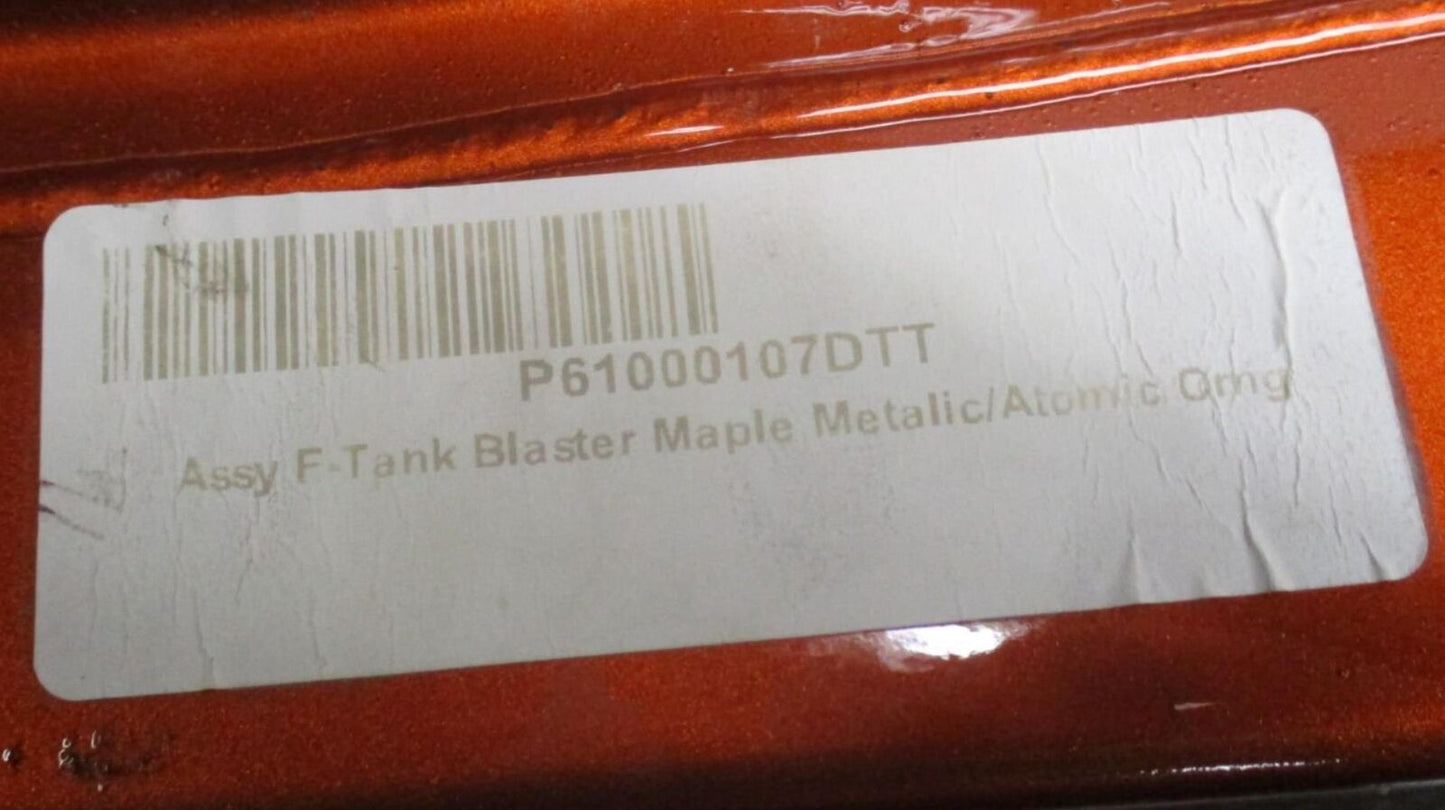 Harley Heritage Softail Tin Set Maple Atomic Orange w/ Fuel Pump 75252-11 Fender
