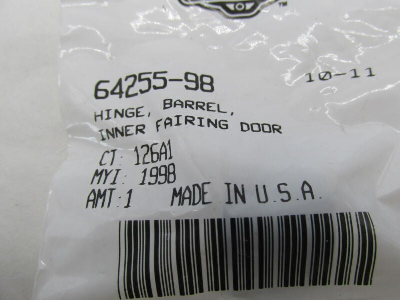 Lot of 3 Harley-Davidson Genuine NOS Inner Fairing Door Hinge Barrel 64255-98