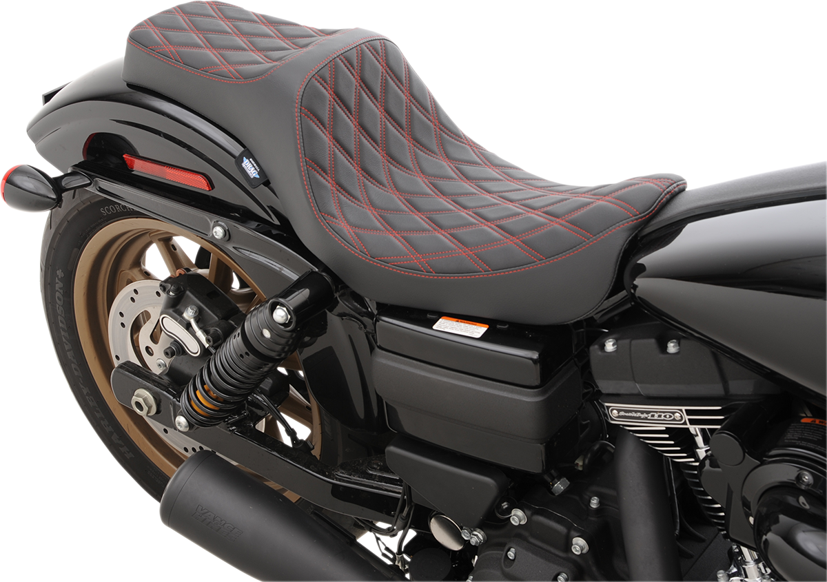 Drag Specialties Predator III Seat Double Diamond 0803-0604