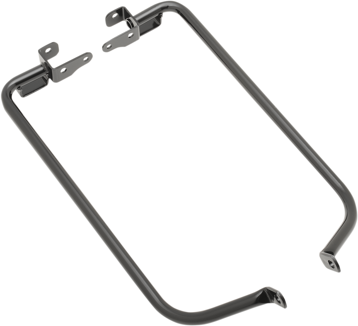 Drag Specialties Saddlebag Support Brackets Black 3501-1042