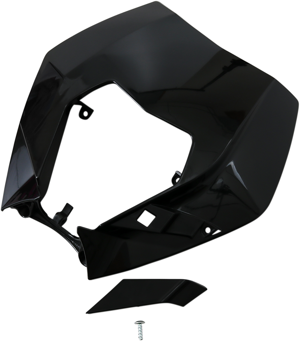 UFO Headlight Plastic Black KT04090001