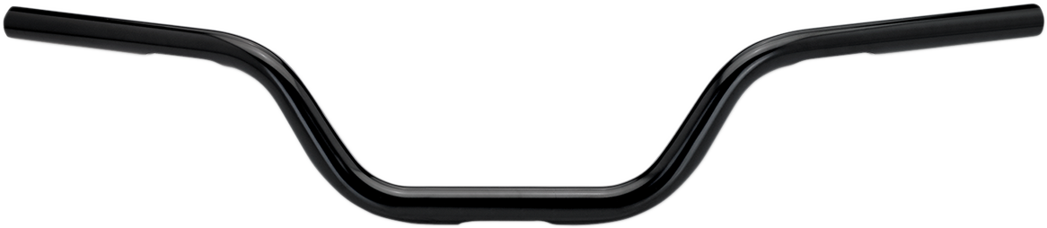 BILTWELL 1" Handlebars slotted Black 6309-2013