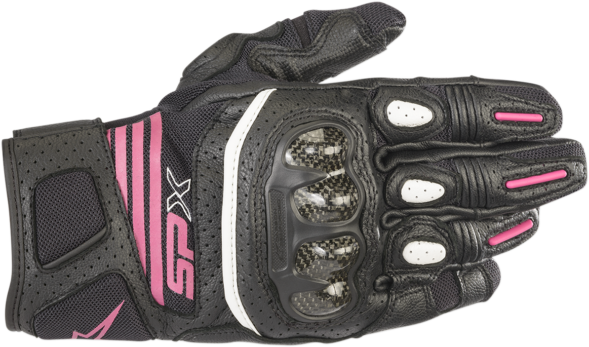 Alpinestars Stella SP-X V2 Air Carbon Gloves Black Fuchsia Pink M 3517319-1039-M