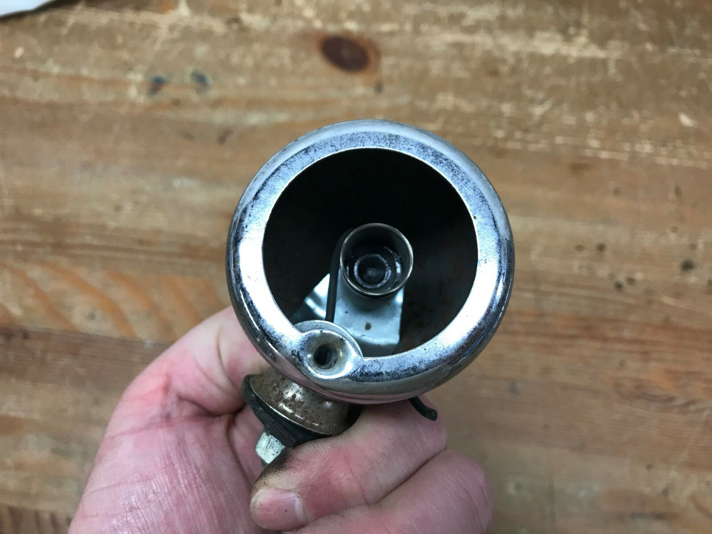 Genuine Harley Davidson Directional Rear Dome Chrome blinker light Sho