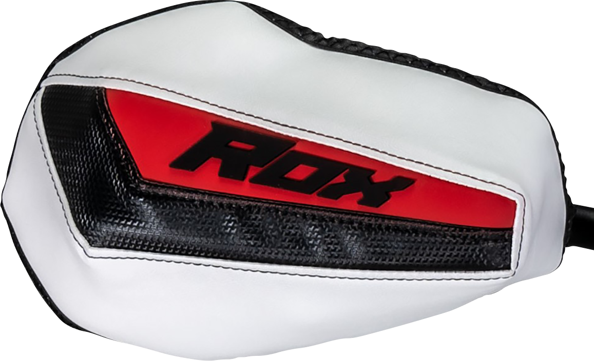 Rox Speed FX Generation 3 Flex-Tec Handguards Black/White/Red FT3-HG-BWR