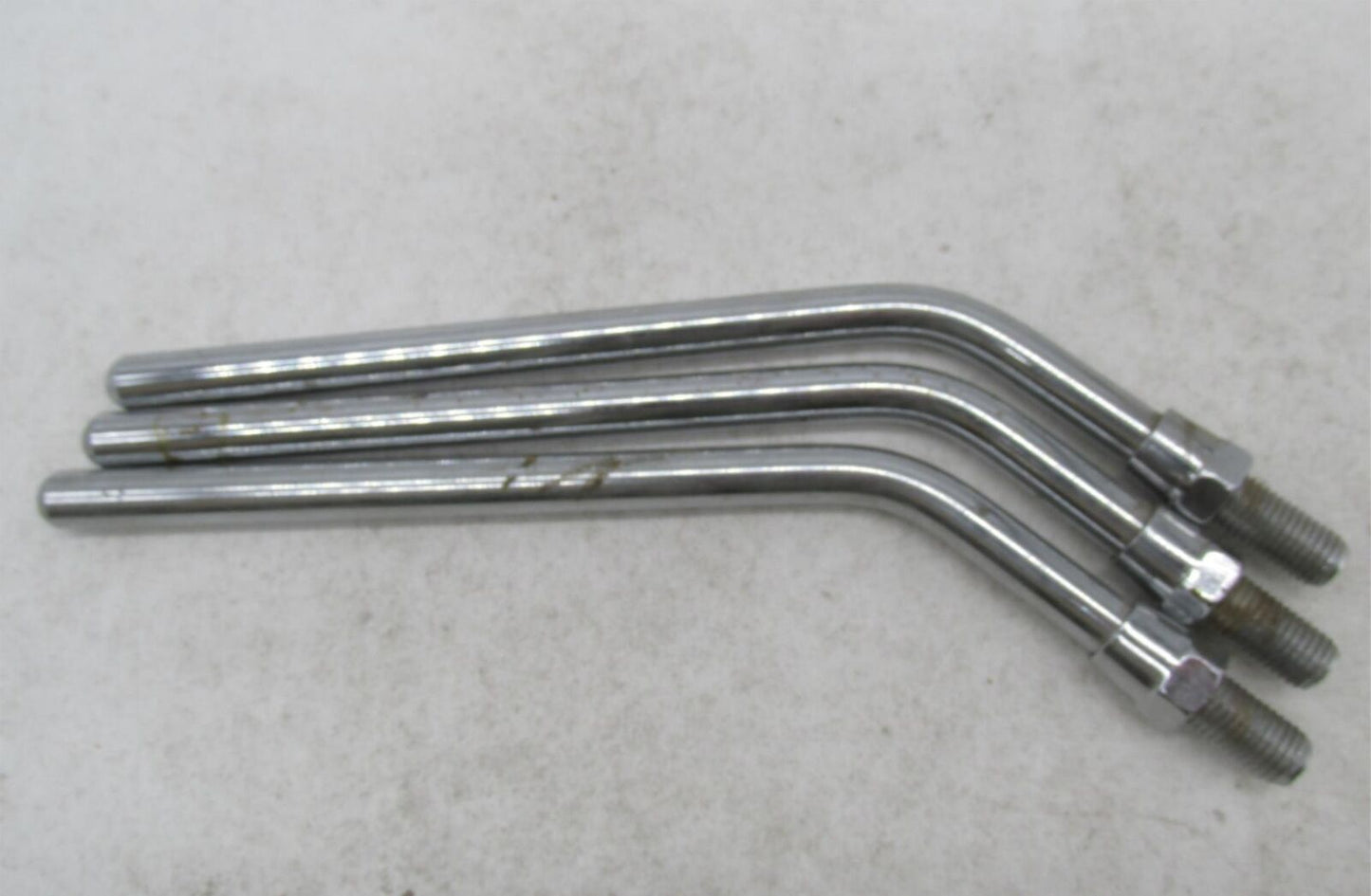 Lot of 3 Harley Davidson Universal Motorcycle 8" Chrome Mirror Stems