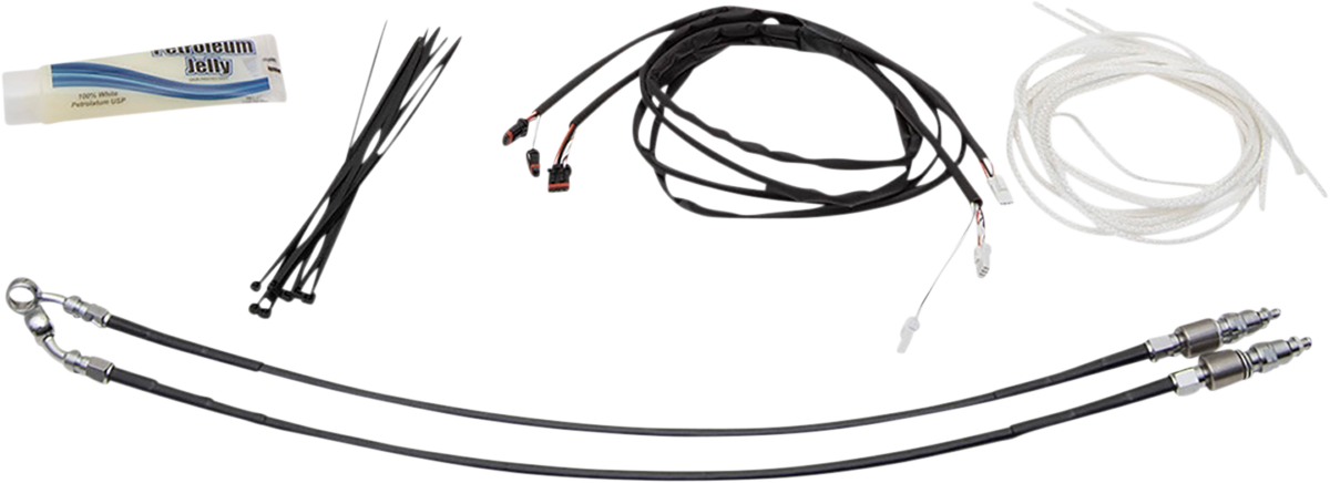 Fat Baggers, Inc. EZ Install Handlebar Kit 14"-16" Black 109614B