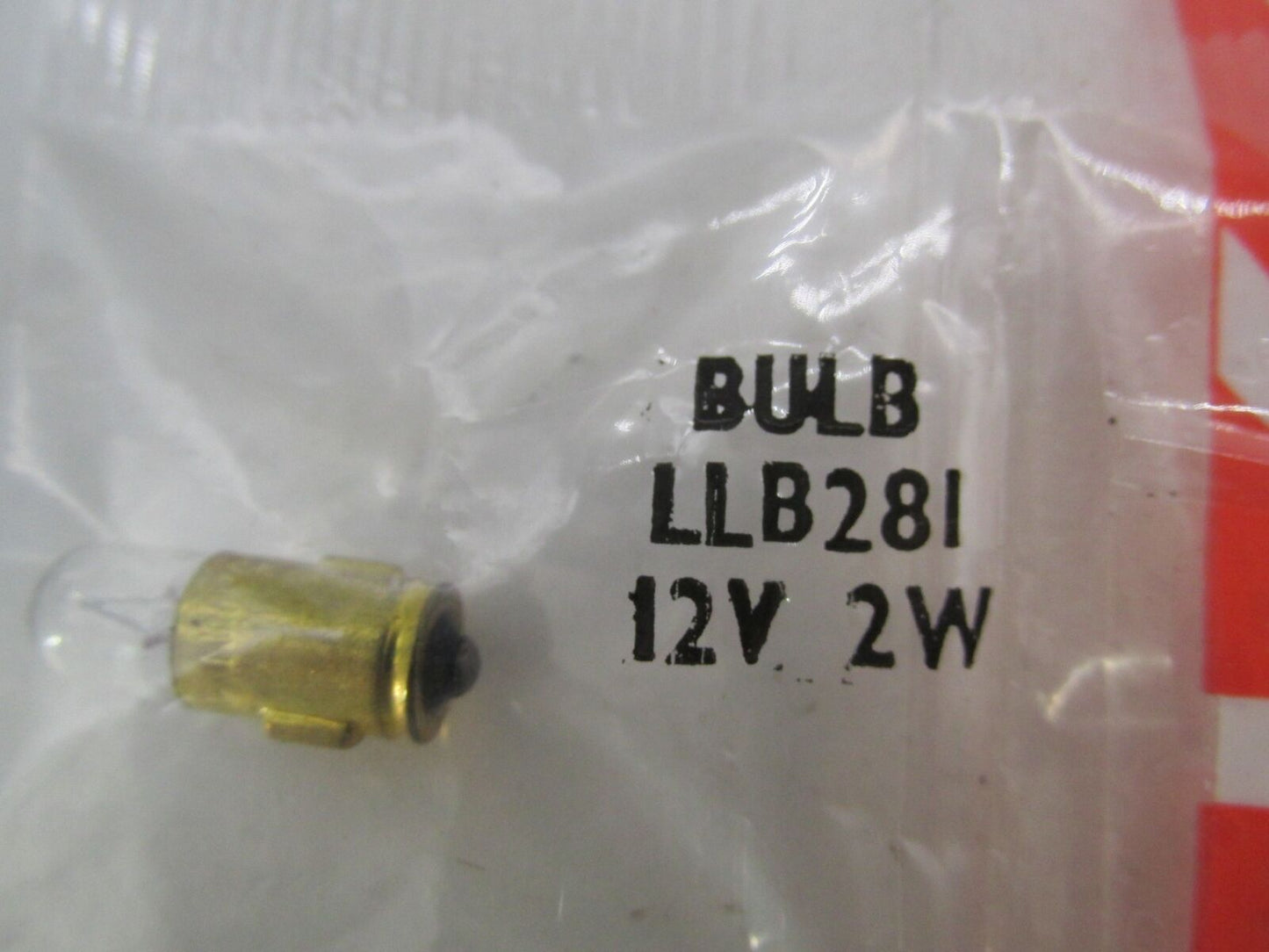 Lucas Genuine NOS 12V 2W Bulb LLB281