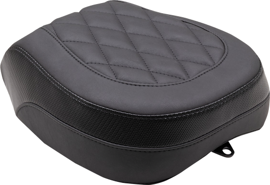 Mustang Recessed Passenger Seat Black - Diamond Stitch 89741