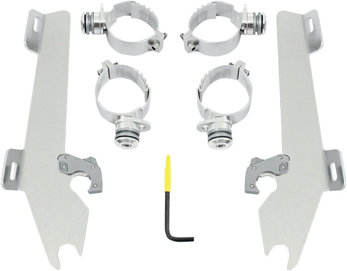 Memphis Shades Trigger Lock Mount Kit for Batwing Fairing MEK1990