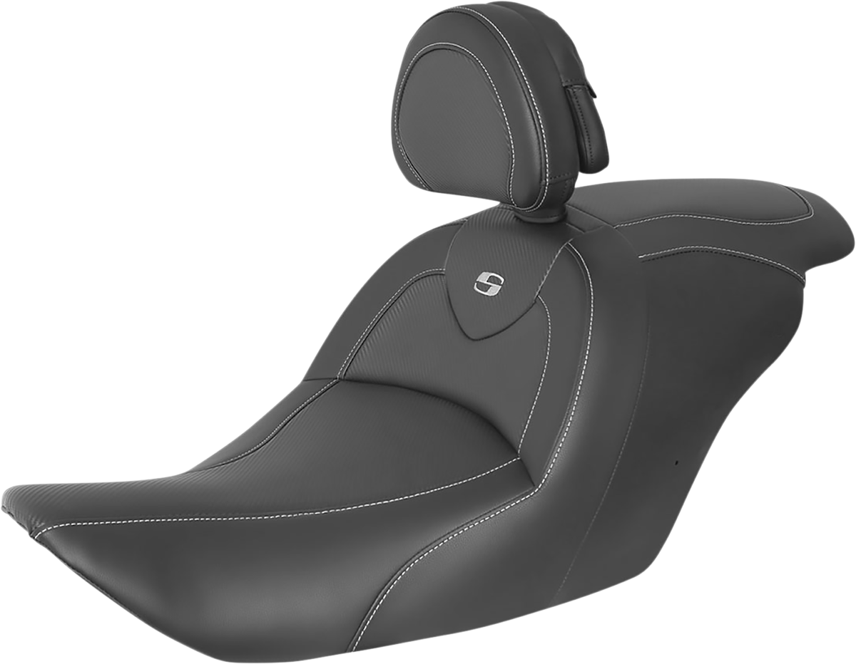 Saddlemen Roadsofa Carbon Fiber Seat Carbon Fiber Weave H23-20-185BR