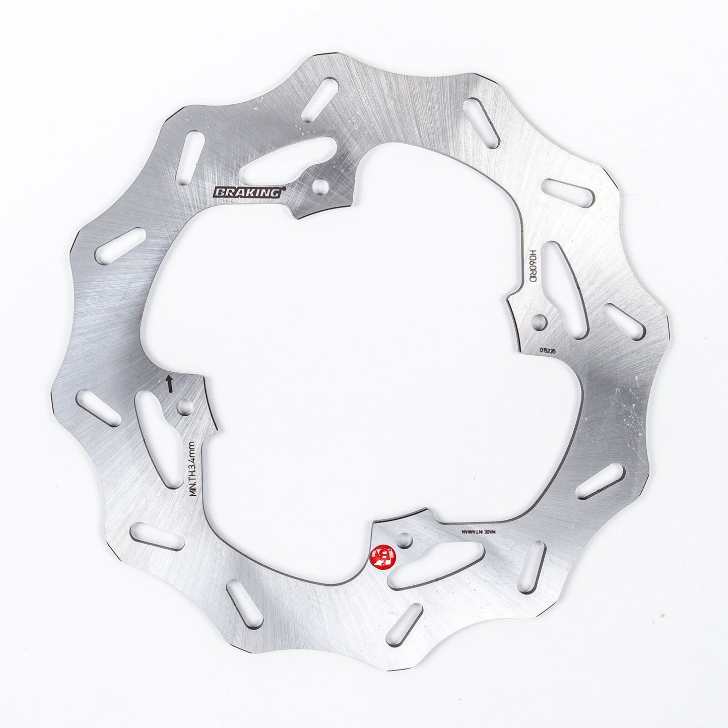 Braking Wave Brake Rotor Rear HO60RID