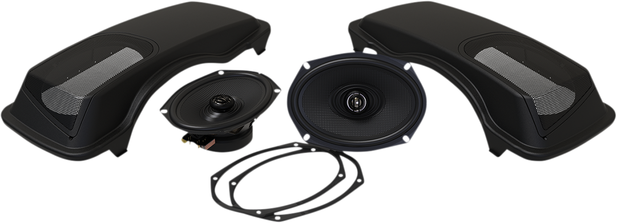Hogtunes Saddlebag Lid and XL Speaker Kit 692-XL LID-AA