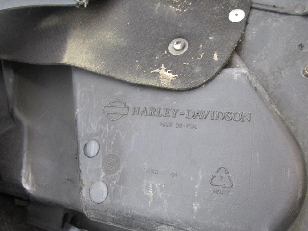 Pair of Harley-Davidson Genuine Road King Black Saddlebags