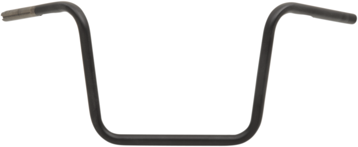 Drag Specialties 1in. Handlebar Flat Black 12" Ape Hanger
