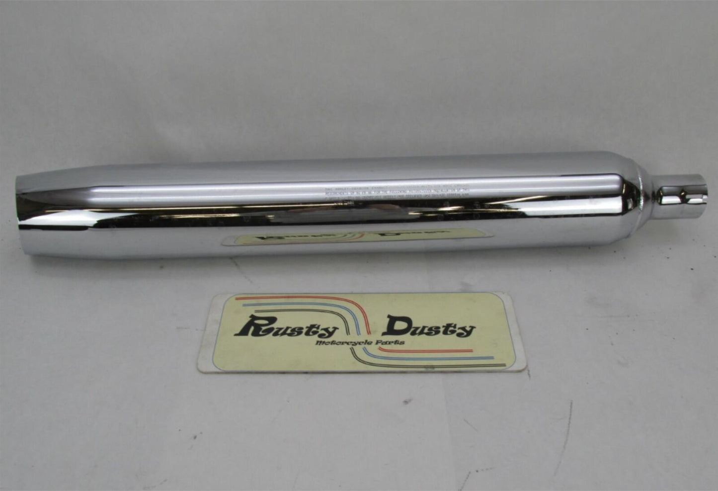 Harley Davidson Genuine Touring Stock Single Slash Cut Exhaust Muffler 65591-07