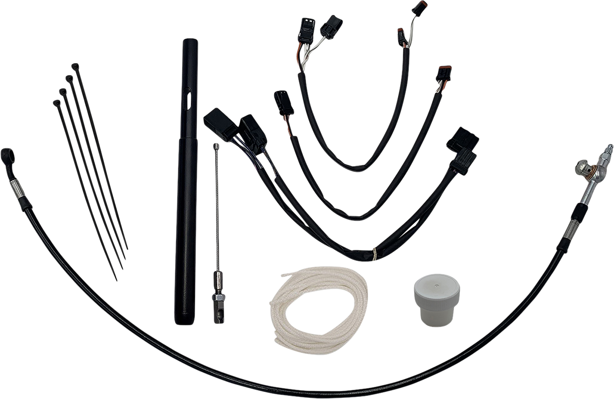 Fat Baggers, Inc. EZ Install Handlebar Kit 16" Black 109516-B