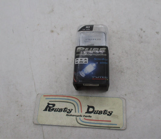 Putco Halogen H3  12V 55W Headlight Nitro Blue Bulb  230003NB-S