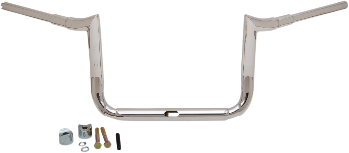 LA Choppers 1 1/2" Grande Prime Ape Handlebars 10" Chrome LA-7355-10