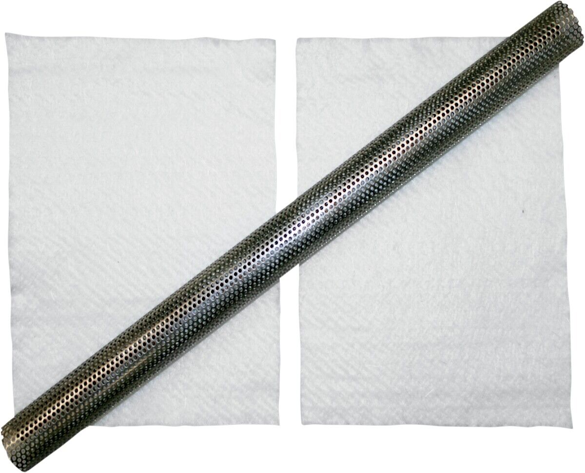 LA Choppers Universal Baffle with Packing 24inL - 1.75in Dia. LA-1217-24P