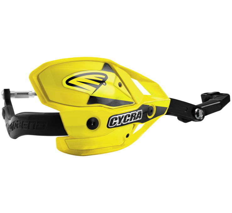 Cycra Probend Ultra Hand Deflector with Clamp 7/8 in Yellow 1CYC-7505-55HCM