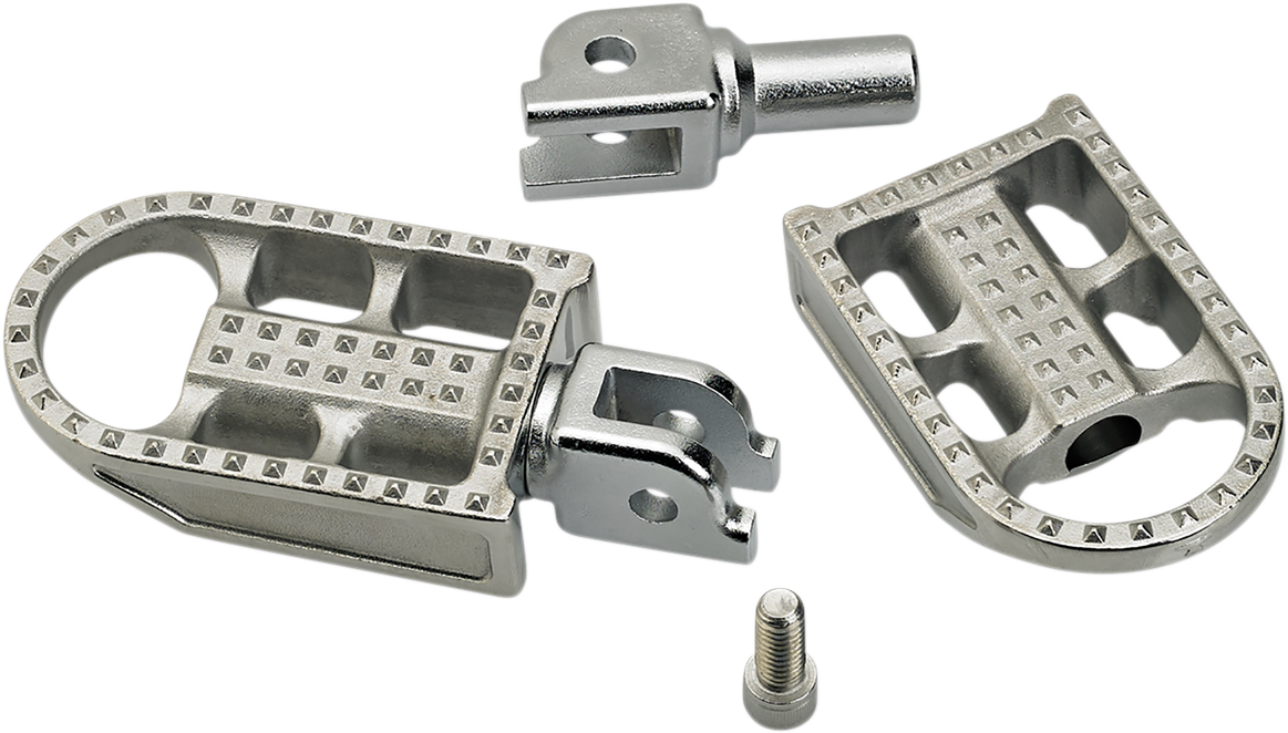 BILTWELL Mushman Footpegs Polished 7002-302-03