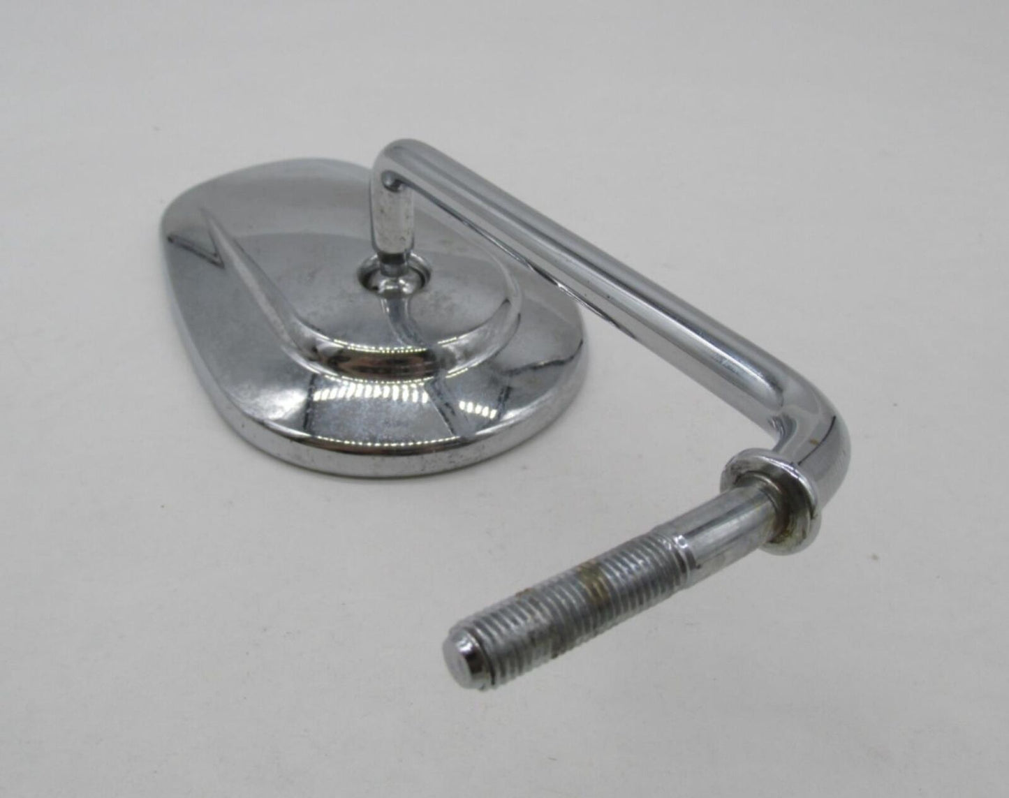 Harley Davidson Chrome Right Short Stem Teardrop Mirror