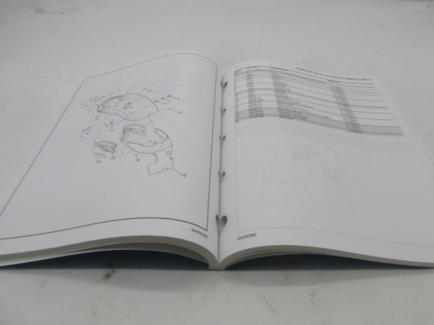 Harley-Davidson Official Factory 2017 Sportster Models Parts Catalog 94000380