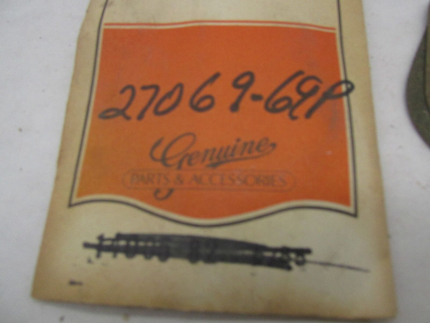 Lot of 9 Harley-Davidson Genuine NOS Aermacchi Intake Manifold Gaskets 27069-69P