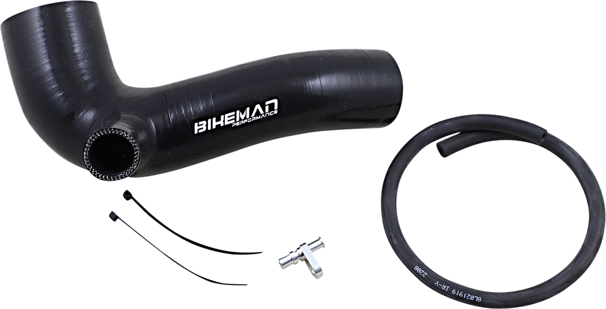 BikeMan Performance Silicone Charge Tube Kit Black 16-202