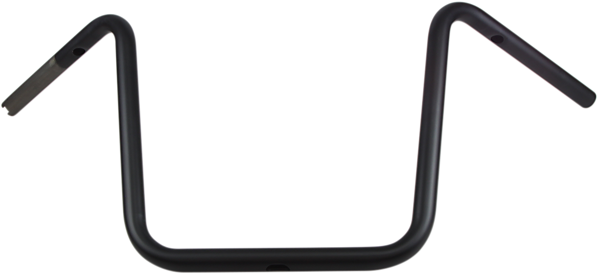 Drag Specialties 1in. Handlebar Flat Black 14in. Ape Hanger Bend