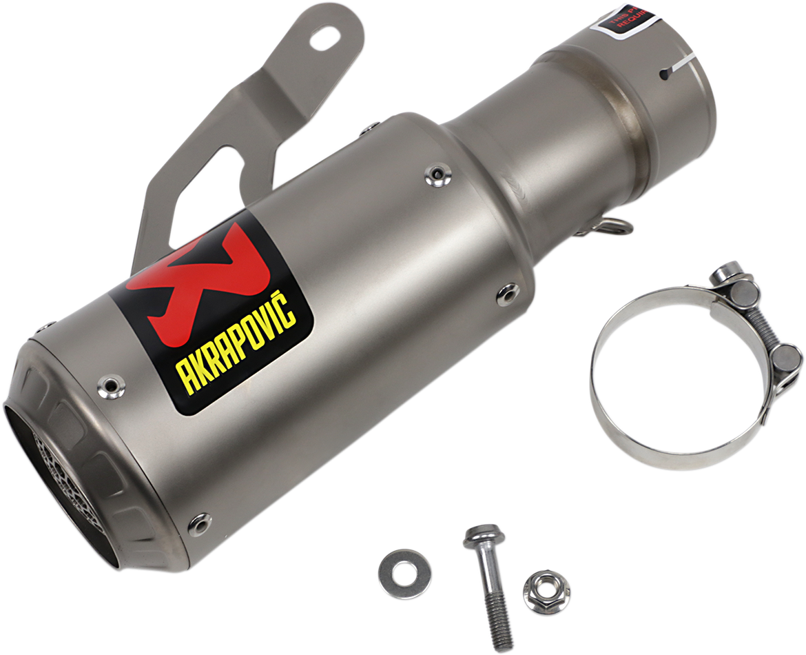 Akrapovic Slip-On Muffler Conical Titanium S-B10SO11-CBT