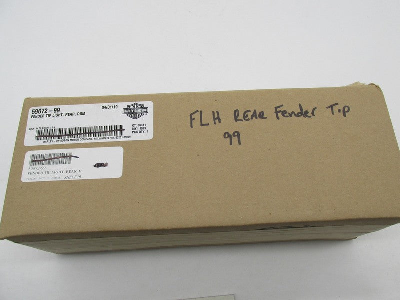Harley Davidson Genuine NOS Rear Fender Tip Light 59672-99