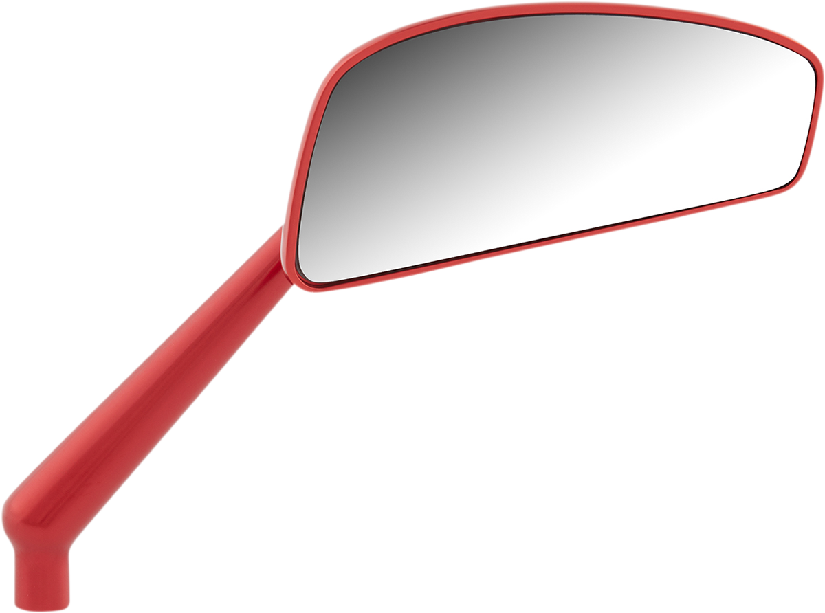 Arlen Ness Tearchop Mirror Red Righthand 510019