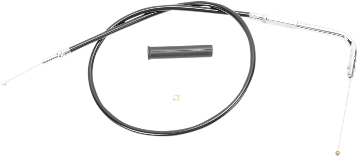 Drag Specialties Black Vinyl Throttle Cable 34 3/4in.