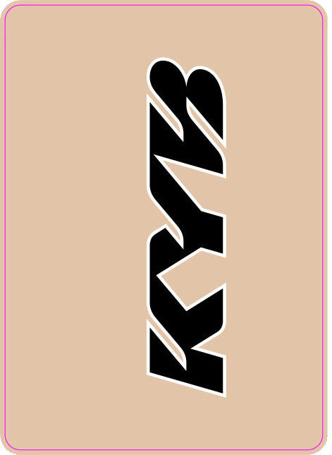 D'COR Fork Tube Graphic KYB Black 40-80-103