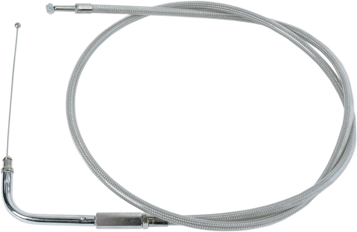Drag Specialties Braided Throttle Cable 41in.