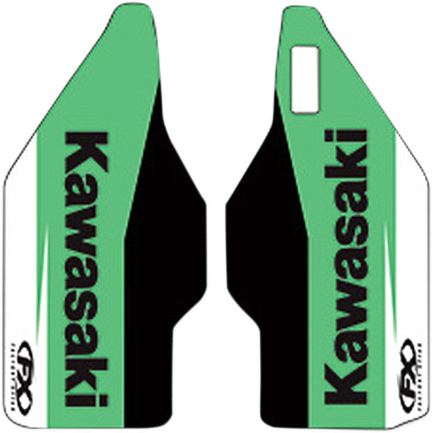 Factory Effex Lower Fork Guard Graphics Green 19-40114