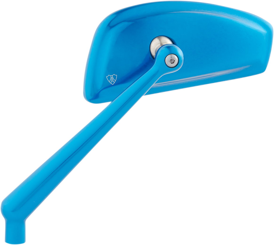 Arlen Ness Tearchop Mirror Blue Lefthand 510012