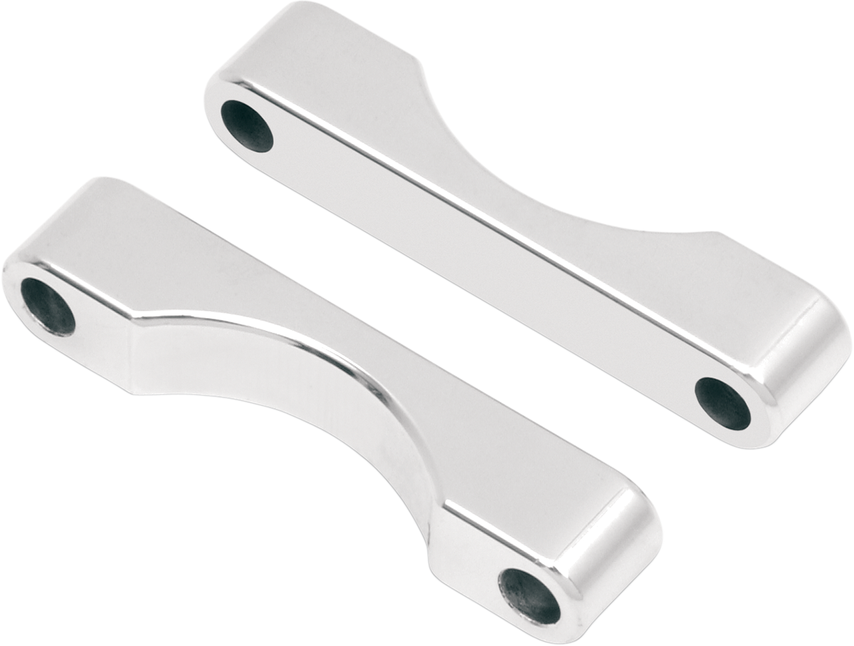 Klock Werks WFB Benchmark Bagger Front Fender Blocks All 23" / 26" Chrome Fin...