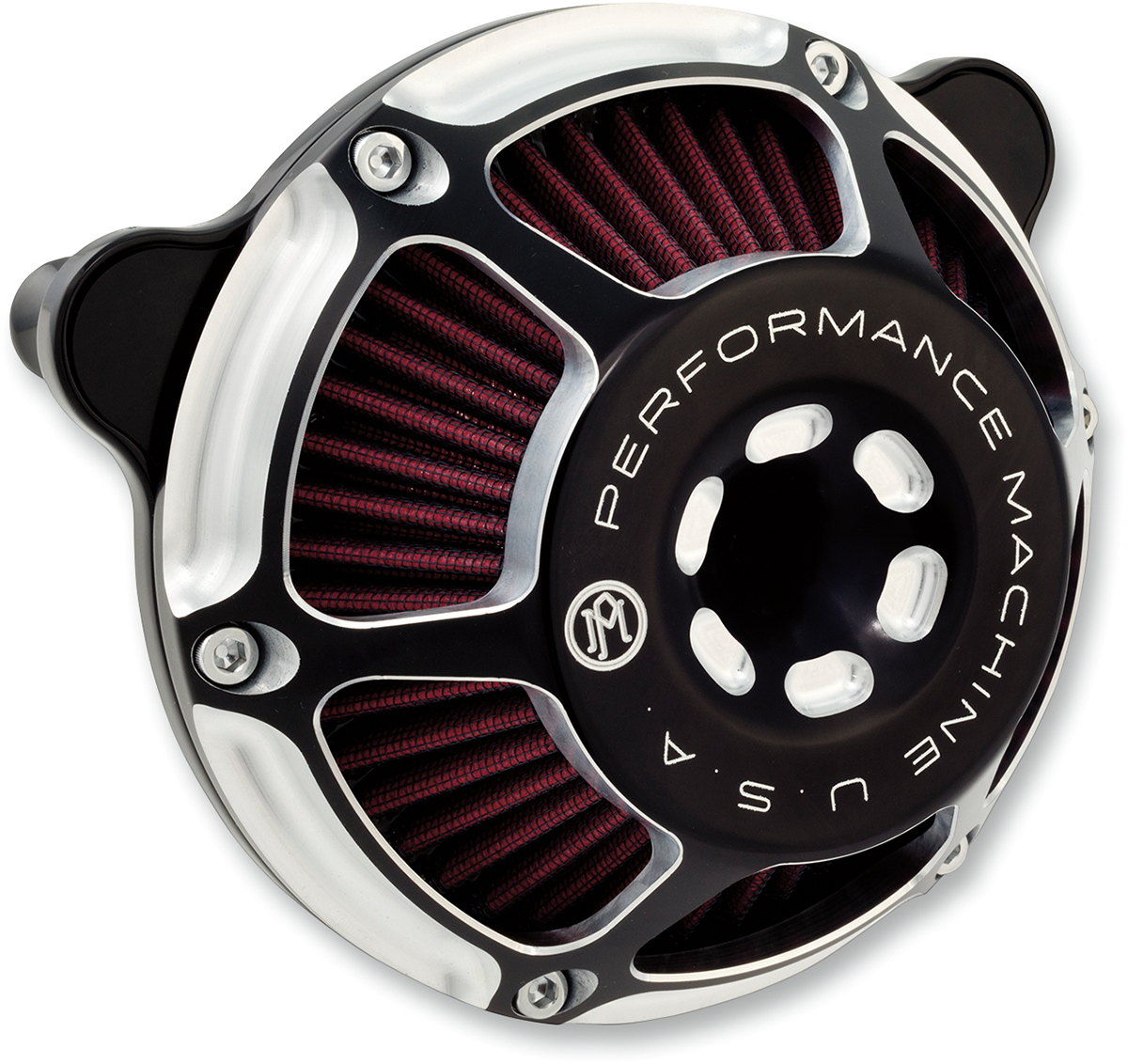 Performance Machine Max HP Air Cleaner Contrast Cut 0206-2124-BM