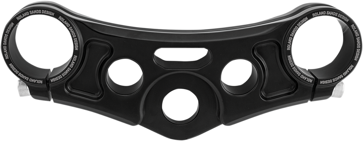 Roland Sands Design Top Triple Clamps Gloss Black 0208-2108-B