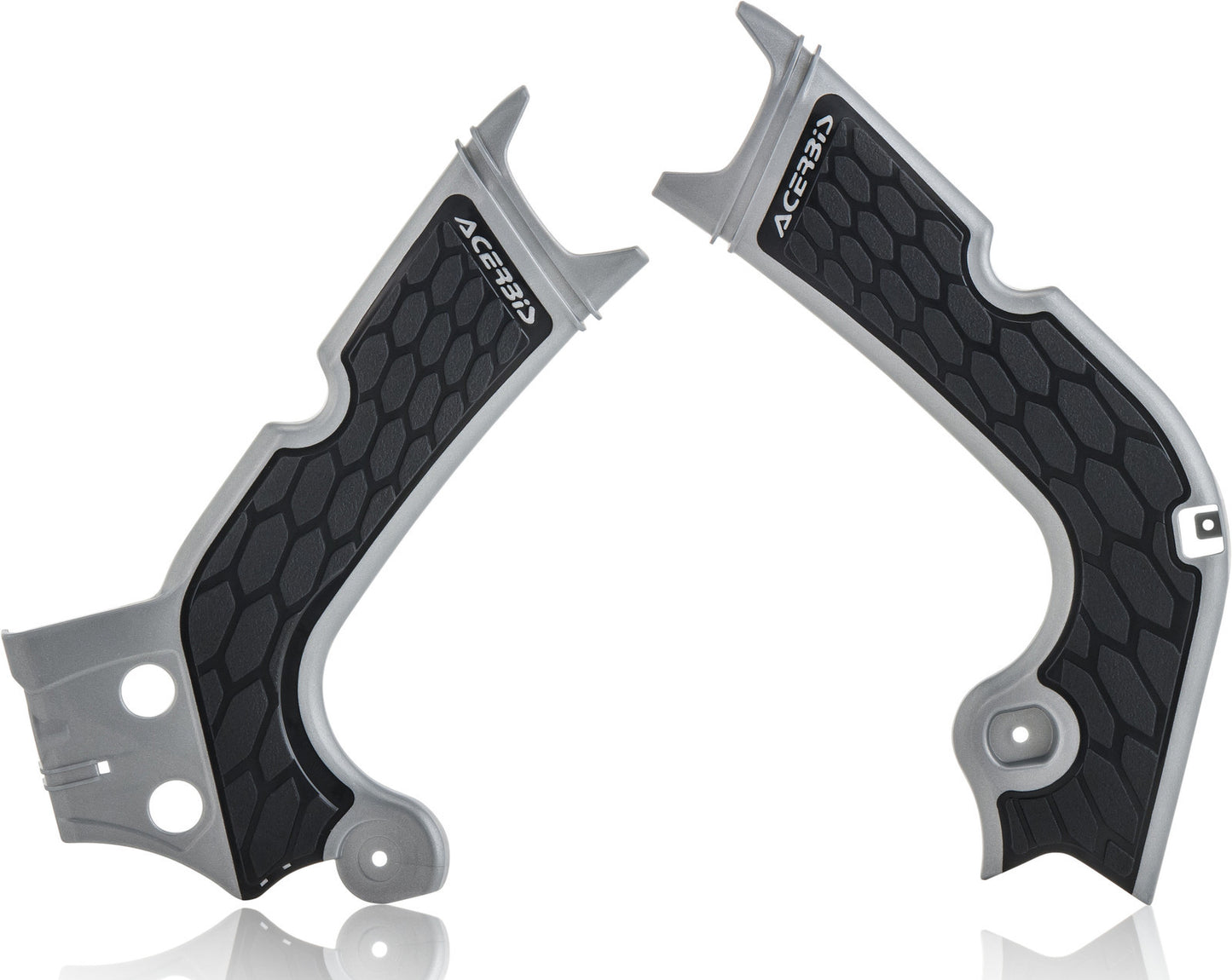 Acerbis X-Grip Frame Guard Silver/Black 2630711015