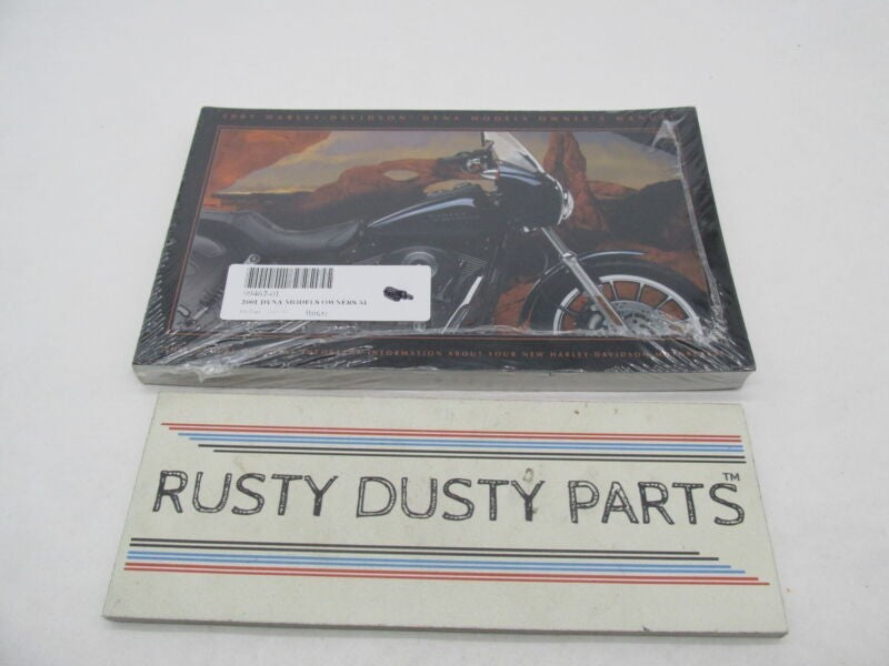 Harley Davidson Official Factory 2001 OEM Dyna Owners Manual 99467-01