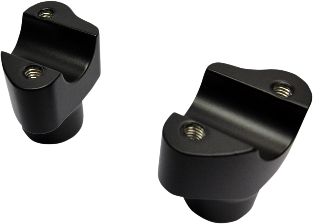 Drag Specialties Buffalo Risers 1.5" Matte Black 0602-0809